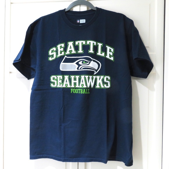 Seahawk Tee Shirt NFL Team Apparel Adult L - Picture 2 of 5